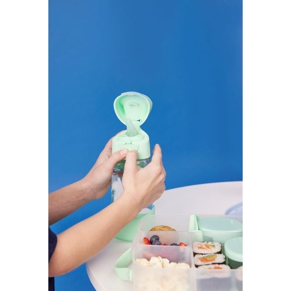 B.BOX LAHEV NA PITÍ S BRČKEM 450 ML - SPEARMINT - SPORTOVNÍ LAHVE - KRMENÍ