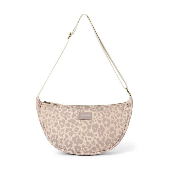 STUDIO NOOS PUFFY ADULT FANNY KABELKA CREAM LEOPARD - ORGANIZÉRY A KOŠÍKY - KOČÁRKY A PŘÍSLUŠENSTVÍ