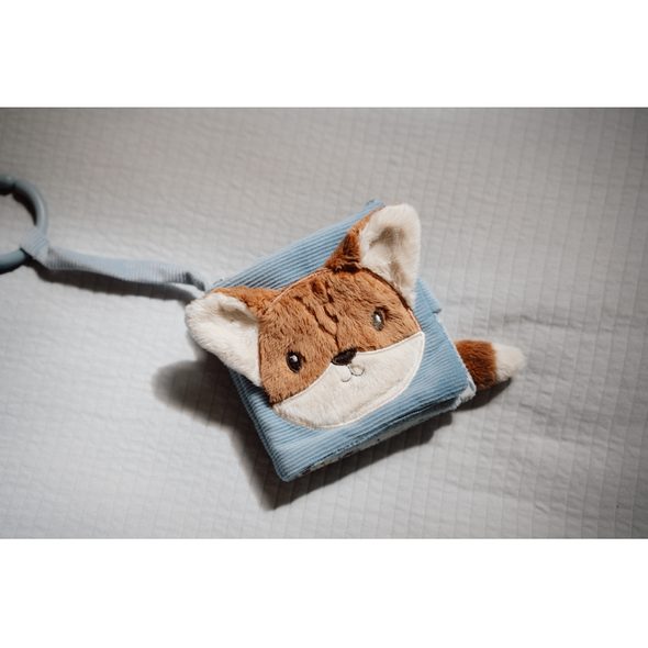 LITTLE DUTCH ZÁVĚSNÁ TEXTILNÍ KNÍŽKA S AKTIVITAMI FOREST FRIENDS - KNÍŽKY PRO NEJMENŠÍ - PRO DĚTI