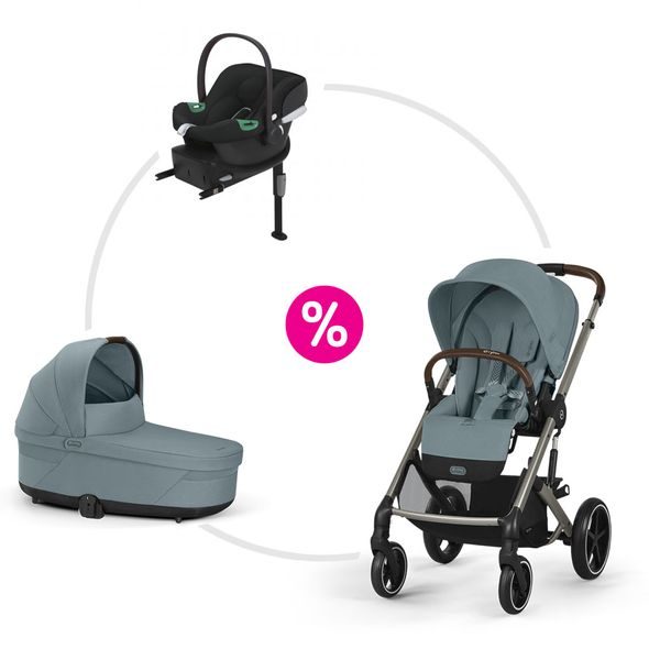 CYBEX SET BALIOS S LUX + KORBA + AUTOSEDAČKA + ZÁKLADNA 2025 - TROJKOMBINACE - KOČÁRKY A PŘÍSLUŠENSTVÍ