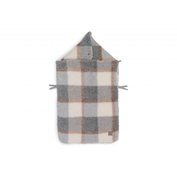 JOLLEIN FUSAK DO AUTOSEDAČKY CHECK BOUCLE - FUSAKY DO AUTOSEDAČKY - AUTOSEDAČKY A PŘÍSLUŠENSTVÍ