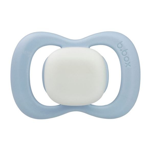 B.BOX DUDLÍKY Z PŘÍRODNÍHO KAUČUKU 6M+, 2KS - GLOW SKY/SAGE - ŠIDÍTKA A DOPLŇKY - KRMENÍ