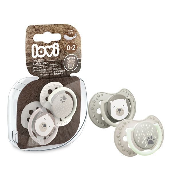 LOVI DUDLÍK SILIKONOVÝ DYNAMICKÝ 0-2M BUDDY BEAR 2KS - ŠIDÍTKA A DOPLŇKY - KRMENÍ