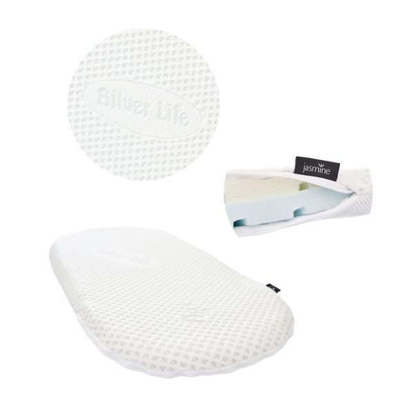 JASMINE LUXUSNÍ MATRACE DO HLUBOKÉHO KOČÁRKU 74X36 CM - MATRACE DO KOČÁRKU - KOČÁRKY A PŘÍSLUŠENSTVÍ