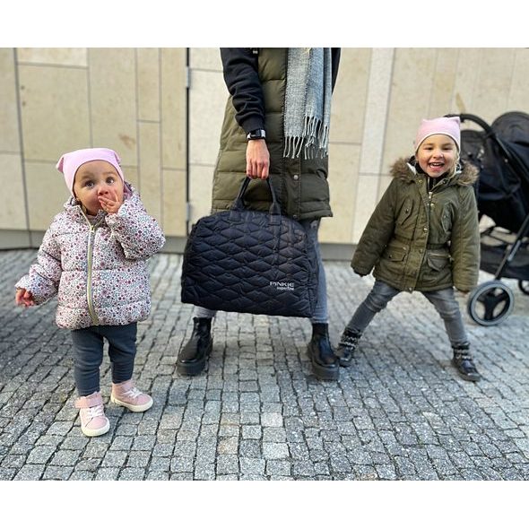 PINKIE KABELA NA KOČÁREK SUPERFINE BLACK M - PŘEBALOVACÍ TAŠKY - KOČÁRKY A PŘÍSLUŠENSTVÍ