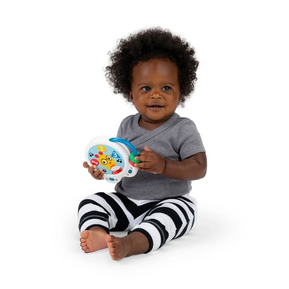 BABY EINSTEIN HRAČKA HUDEBNÍ BUBEN TINY TEMPO™ 3M+ - MOTORICKÉ A HUDEBNÍ - PRO DĚTI