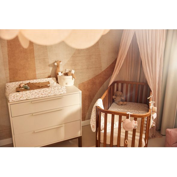 JOLLEIN POTAH NA PŘEBALOVACÍ PODLOŽKU 50X70CM BLOOMY - POTAHY NA PŘEBALOVACÍ PODLOŽKY - PŘEBALOVÁNÍ