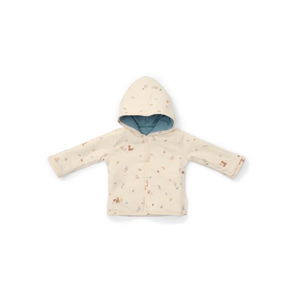 LITTLE DUTCH KABÁTEK OBOUSTRANNÝ STONE BLUE VEL. 68 - KABÁTKY, MIKINKY - PRO DĚTI