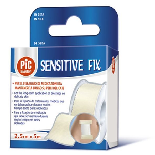 PIC NÁPLAST BEZ POLŠTÁŘKU SENSITIV FIX, NA CÍVCE V OBALU - BEZPEČNOST DĚTÍ V DOMÁCNOSTI - KOUPÁNÍ A ZDRAVÍ
