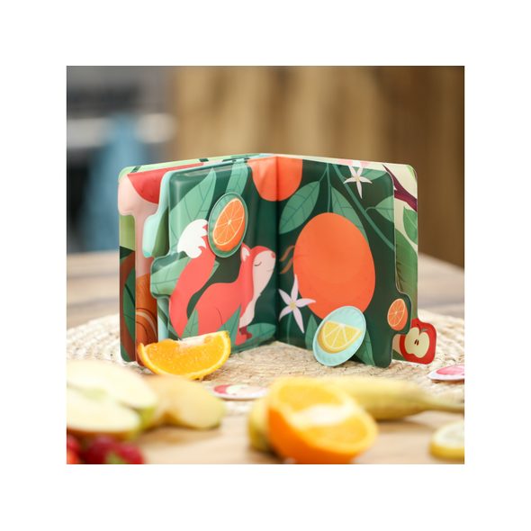 LUDI KNÍŽKA S VŮNÍ OVOCE - KNÍŽKY PRO NEJMENŠÍ - PRO DĚTI