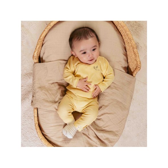 LITTLE DUTCH LEGÍNY WARM YELLOW VEL. 56 - KALHOTKY A TEPLÁČKY - PRO DĚTI