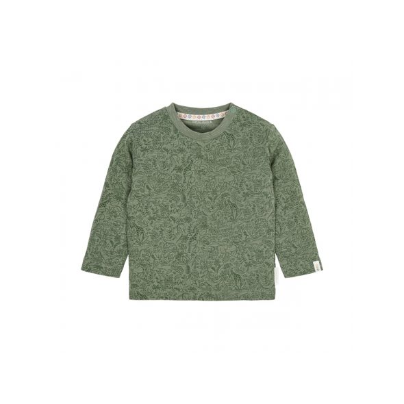 LITTLE DUTCH TRIKO DLOUHÝ RUKÁV SAFARI DREAMS GREEN VEL. 86 - TRIČKA KRÁTKÝ / DLOUHÝ RUKÁV - PRO DĚTI