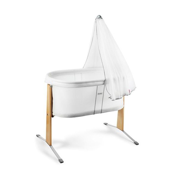 BABYBJÖRN KOLÉBKA CRADLE WHITE MESH - KOŠÍKY A KOLÉBKY - SPINKÁNÍ