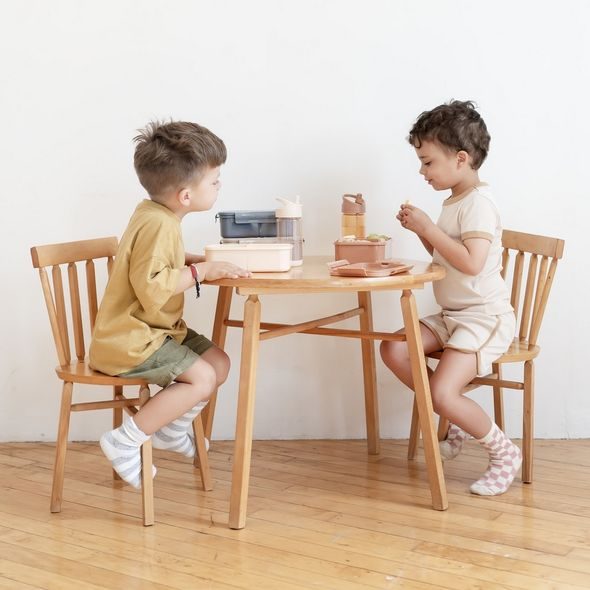 3 SPROUTS KRABIČKA NA JÍDLO BENTO RECYCLED SAND - KRABIČKY NA SVAČINU - KRMENÍ