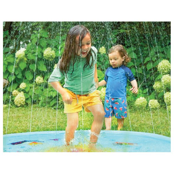 B-TOYS STŘÍKACÍ HRACÍ PODLOŽKA SPLISH 'N' SPLASH - NAFUKOVACÍ HRAČKY - PRO DĚTI