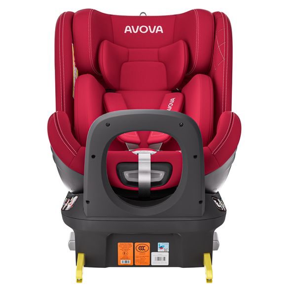AVOVA SWAN-FIX I-SIZE 2024 MAPLE RED - AUTOSEDAČKY 0-25KG - AUTOSEDAČKY A PŘÍSLUŠENSTVÍ