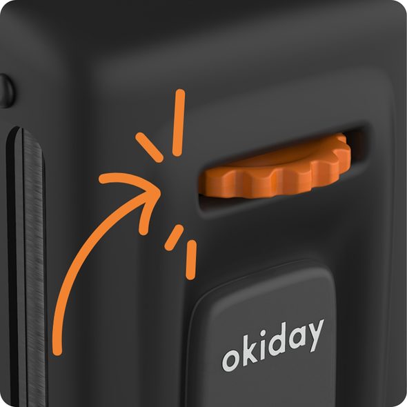 AUTO PODNOŽKA NASTAVITELNÁ OKIDAY - AUTODOPLŇKY RŮZNÉ - AUTOSEDAČKY A PŘÍSLUŠENSTVÍ