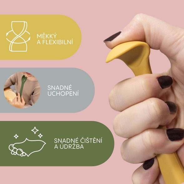 ZOPA SILIKONOVÁ LŽIČKA - LŽIČKY A PŘÍBORY - KRMENÍ