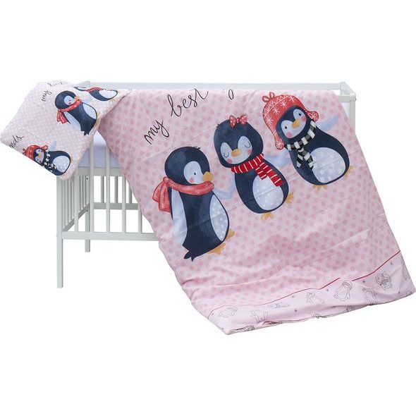 SCARLETT DĚTSKÁ POSTÝLKA S KOMPLETNÍ VÝBAVOU SCARLETT 120 X 60 CM - PIMPI - DŘEVĚNÉ POSTÝLKY - SPINKÁNÍ