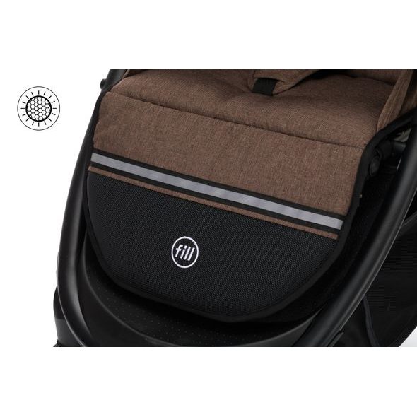 FILLIKID ADVENTURE AIR BROWN - SPORTOVNÍ KOČÁRKY - KOČÁRKY A PŘÍSLUŠENSTVÍ