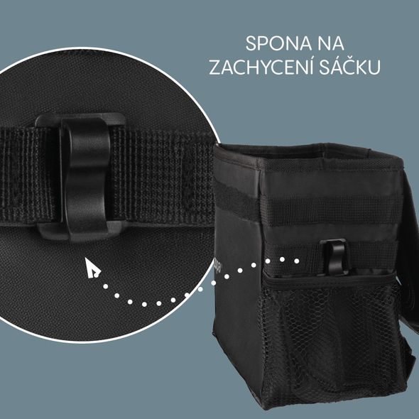 ZOPA ODPADKOVÝ KOŠ DO AUTA VODOTĚSNÝ S VÍKEM - AUTODOPLŇKY RŮZNÉ - AUTOSEDAČKY A PŘÍSLUŠENSTVÍ