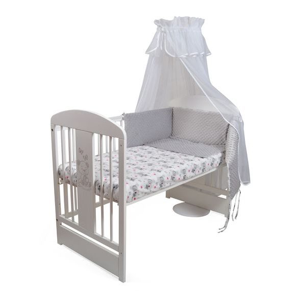 TOMI POVLEČENÍ K4 MINKY TEDDY - POVLEČENÍ DO POSTÝLKY - SPINKÁNÍ