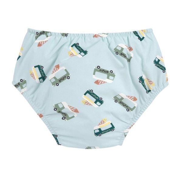 LÄSSIG PLENKOVÉ PLAVKY ICE CREAM TRUCK ILLUS. BLUE 19–24 MĚSÍCŮ (VEL. 92) - UV OBLEČENÍ - PRO DĚTI