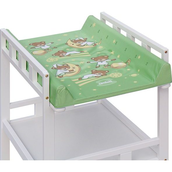 SCARLETT PŘEBALOVACÍ PULT BUNO BÍLÝ GALAXY ZELENÉ - PŘEBALOVACÍ PULTY - PŘEBALOVÁNÍ