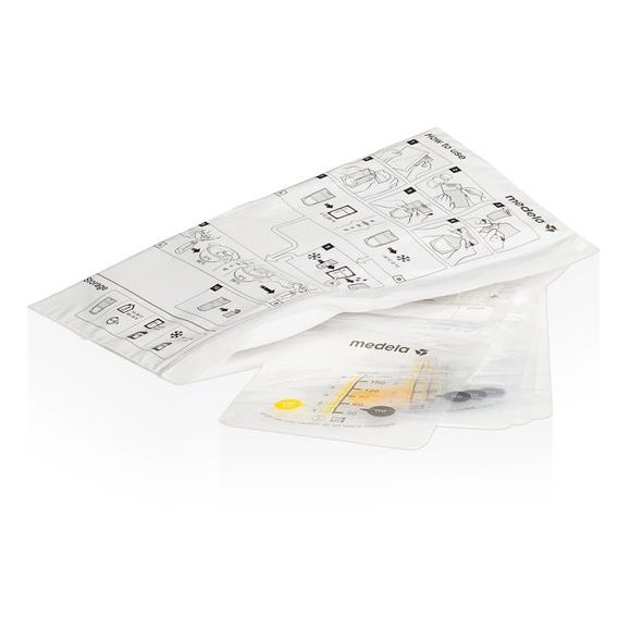 MEDELA SÁČKY NA SKLADOVÁNÍ MATEŘSKÉHO MLÉKA 180ML - USKLADNĚNÍ MATEŘSKÉHO MLÉKA - KRMENÍ