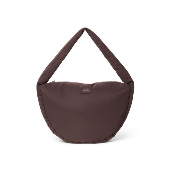 STUDIO NOOS PUFFY CROSS BODY BAG BROWN - ORGANIZÉRY A KOŠÍKY - KOČÁRKY A PŘÍSLUŠENSTVÍ