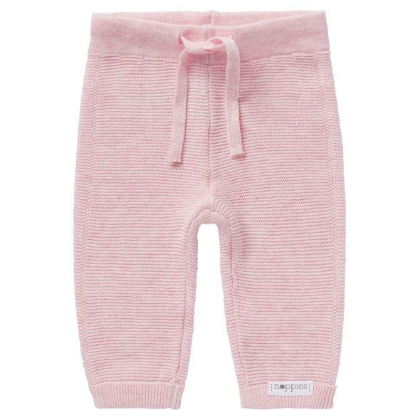 NOPPIES TROUSERS GROVER LIGHT ROSE MELANGE - KALHOTKY A TEPLÁČKY - PRO DĚTI