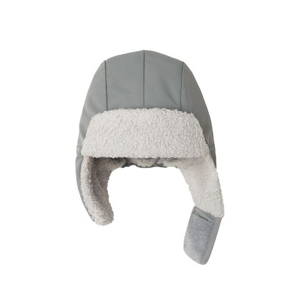 LEOKID ZIMNÍ ČEPICE COLOR BLOCK GRAY STELLAR VEL. 9 - 18 MĚSÍCŮ (VEL.46) - ČEPIČKY A KLOBOUČKY - PRO DĚTI