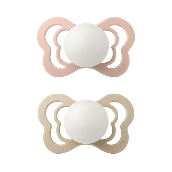 BIBS COUTURE ORTODONTICKÝ DUDLÍK Z PŘÍRODNÍHO KAUČUKU 2KS VEL.1 - ŠIDÍTKA A DOPLŇKY - KRMENÍ