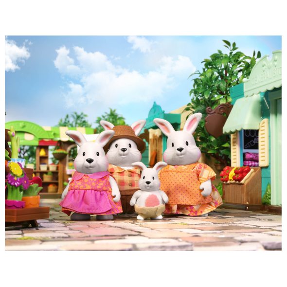 LI'L WOODZEEZ RODINA KRÁLÍKŮ HOPPINGOOD - ZVÍŘATA - PRO DĚTI