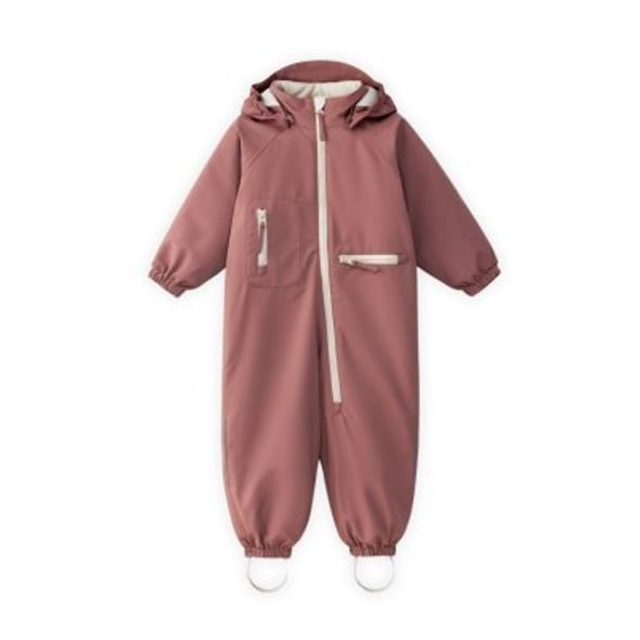 LEOKID PŘECHODOVÁ KOMBINÉZA ULLI PINK CLAY VEL. 2 - 3 ROKY (VEL. 92) - ZIMNÍ KOMBINÉZY - PRO DĚTI