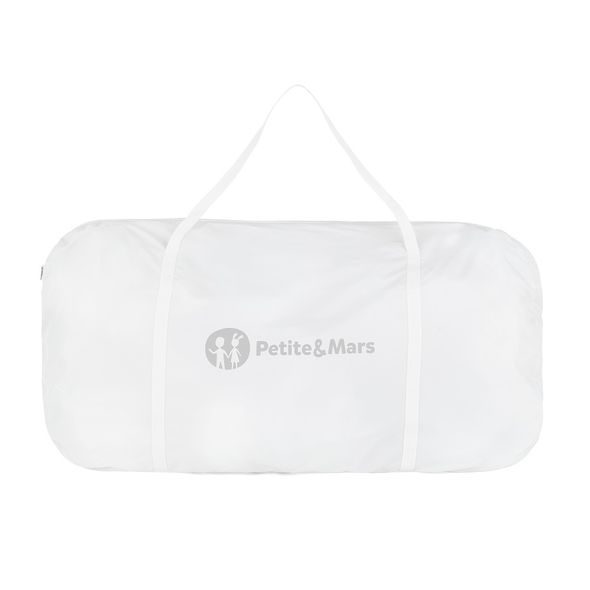 PETITE&MARS POSTÝLKA DĚTSKÁ POLOHOVATELNÁ S FUNKCÍ KOLÉBKY GLORY 2V1 MOCHA BEIGE - KOŠÍKY A KOLÉBKY - SPINKÁNÍ