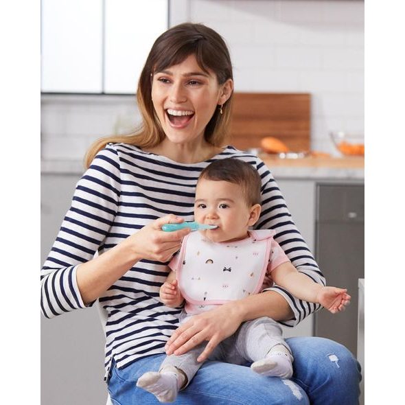 SKIP HOP LŽIČKY CESTOVNÍ SKLÁDACÍ 2KS 3M+ - LŽIČKY A PŘÍBORY - KRMENÍ