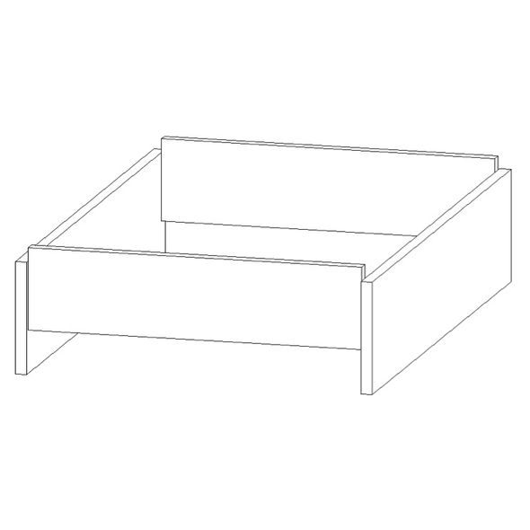 FAKTUM PODSTAVEC BÍLÝ POD KOMODU POSTÝLKY KOMBI - NÁSTAVCE NA KOMODY - PŘEBALOVÁNÍ