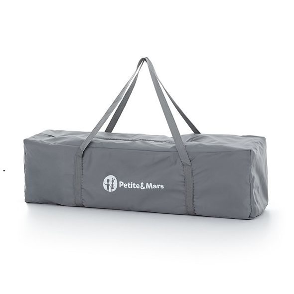 PETITE&MARS NYJA TEDDY BIKER GREY​ - CESTOVNÍ POSTÝLKY - SPINKÁNÍ