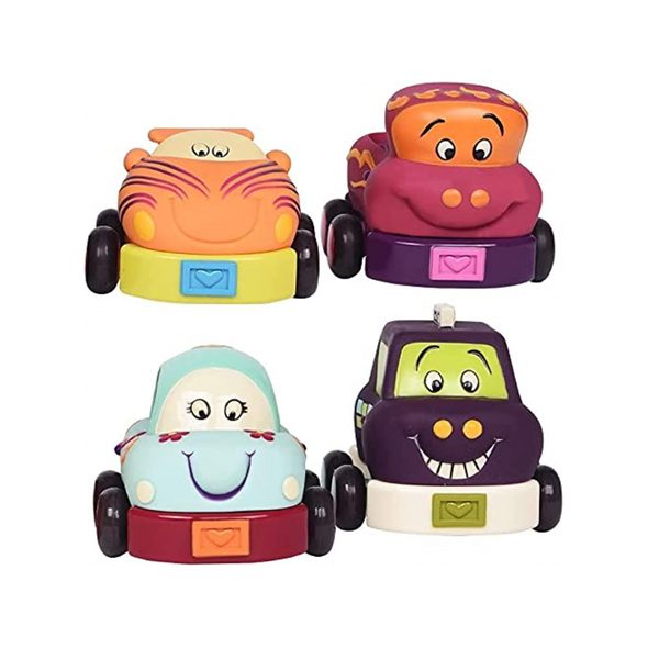 B-TOYS AUTÍČKA NA SETRVAČNÍK WHEEEE-LS! - AUTA - PRO DĚTI