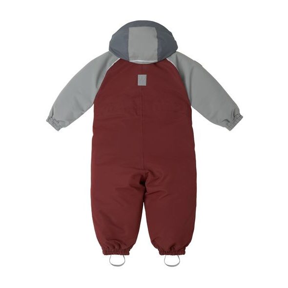LEOKID ZIMNÍ KOMBINÉZA COLOR BLOCK REDWOOD VEL. 12 - 18 MĚSÍCŮ (VEL. 80) - ZIMNÍ KOMBINÉZY - PRO DĚTI