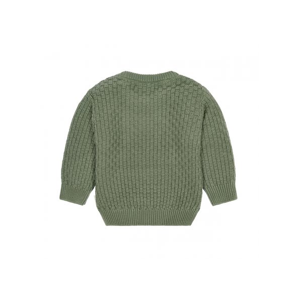 LITTLE DUTCH SVETŘÍK PLETENÝ SAGE VEL. 86 - KABÁTKY, MIKINKY - PRO DĚTI
