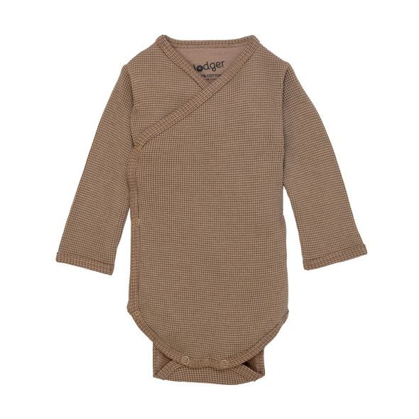 LODGER ROMPER LONG SLEEVES CIUMBELLE BEIGE VEL. 62 - BODY - PRO DĚTI