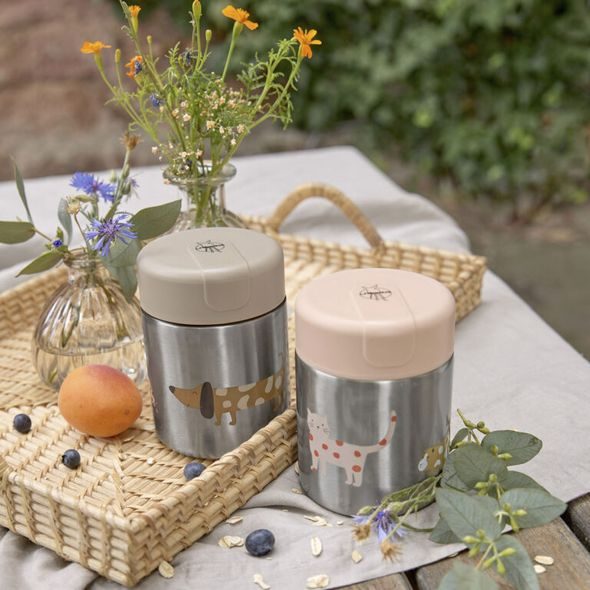 LÄSSIG FOOD JAR LITTLE MATEYS ROYAL BLUE - TERMOOBALY A TERMOSKY - KRMENÍ