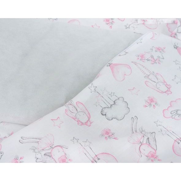 TOMI POVLEČENÍ K3 TISK VÍLA BÍLÁ - POVLEČENÍ DO POSTÝLKY - SPINKÁNÍ