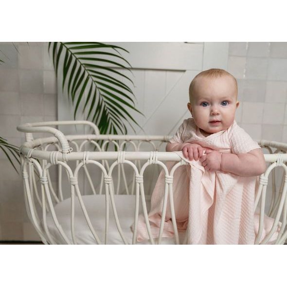 LODGER ROMPER SS SEERSUCKER TAN 74 - BODY - PRO DĚTI