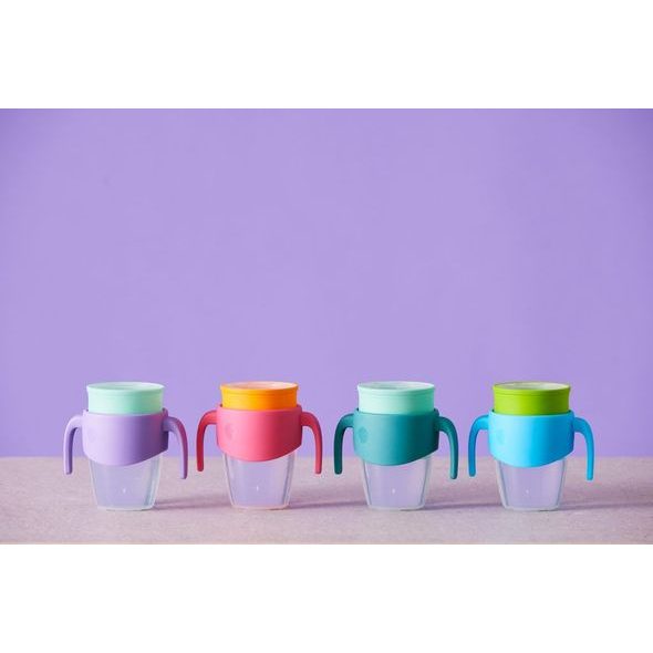 B.BOX 360° NETEKOUCÍ UČÍCÍ HRNEČEK 250 ML - LILAC POP - DĚTSKÉ HRNEČKY - KRMENÍ