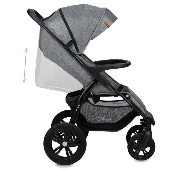 MOMI MIYA ŠEDÝ - SPORTOVNÍ KOČÁRKY - KOČÁRKY A PŘÍSLUŠENSTVÍ