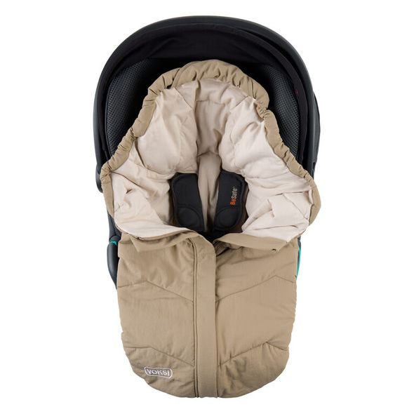 VOKSI MOVE LIGHT DARK SAND SOLID - FUSAKY DO KOČÁRKU - KOČÁRKY A PŘÍSLUŠENSTVÍ