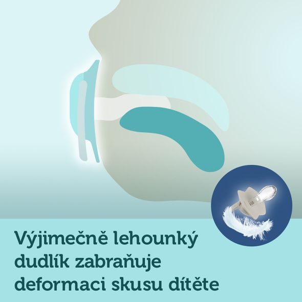 CANPOL BABIES SET SYMETRICKÝCH SILIKONOVÝCH DUDLÍKŮ 6-18M ROYAL BABY MODRÝ - ŠIDÍTKA A DOPLŇKY - KRMENÍ